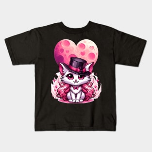 Vampire cat Kids T-Shirt